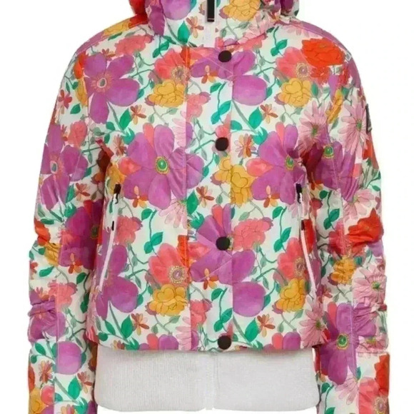 LoveShackFancy X Bogner Sella D Ski Jacket, New With Tags Size S - Picture 3 of 12